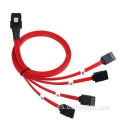 SFF-8087 a SATA 7pin Cable de adaptador femenino